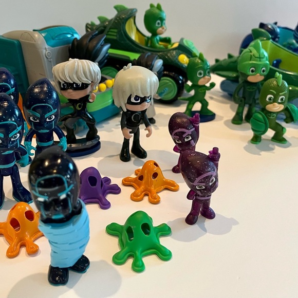 PJ Mask Hero & Villains & Their Rides - PJ Mask Lot - Picture 4 of 16